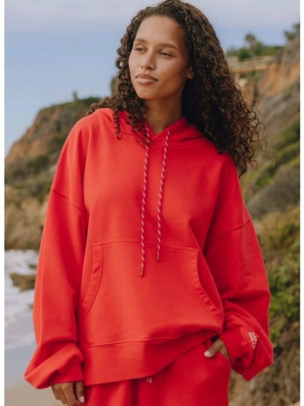 DAILY DRILLS Oversized Paracord Hoodie NWT